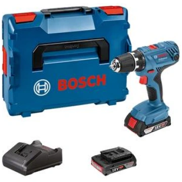 BOSCH GSR 18V-21 Professional, Black, Blue, 1800 R
