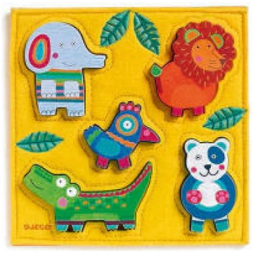 DJECO Wooden Puzzles Attīstošā puzle Junga DJ01041