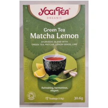 YOGI TEA® Green Tea matcha Lemon N17