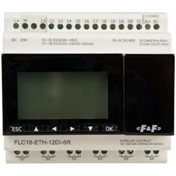 F&f Regulators Programmējams 12 ieejas 6 Izejas Fl