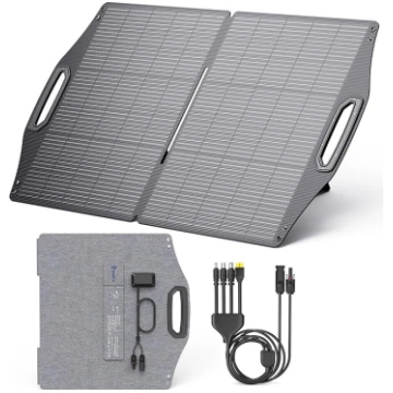 BigBlue 100W salokāms saules bateriju panelis ar U