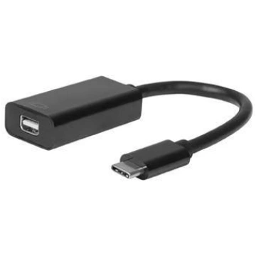MicroConnect USB-C to Mini DP M-F, 0.2M Resolution