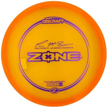 Discraft Z Zone - Paul McBeth Signature - Oranžs