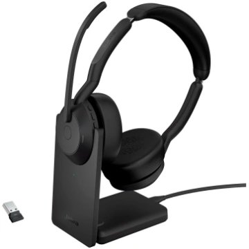 Jabra Evolve2 55, with charging station, headset (