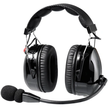 RAN-3000Q Heavy duty headset with Mini XLR 6-pin j