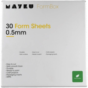 Mayku Form Sheets 30 loksnes 0.5 mm PRM-5754