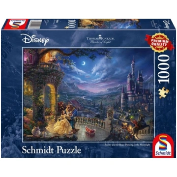 Schmidt Spiele Puzzle PQ 1000 Pikna i Bestia (Disn