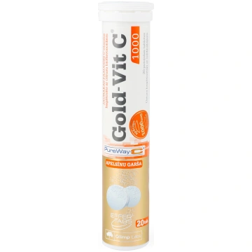 OLIMPLABS Gold C vitamīns apelsīnu putojošas table