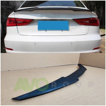 Aizmugurējais spoileris priekš AUDI A4 B9 2016-202