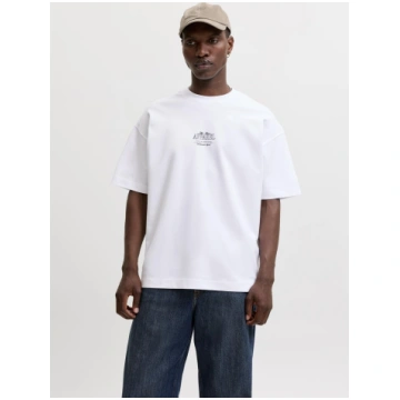 JACK&JONES - Vīriešu T-krekls ar īsām piedurknēm, 