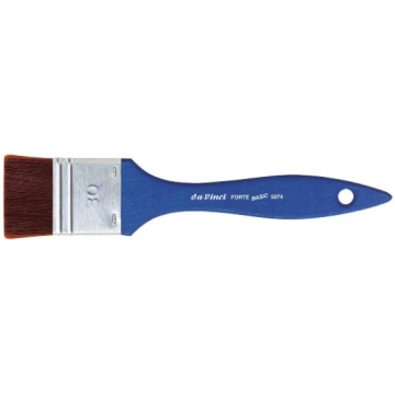 Plakana sintētiskā ota da Vinci 5074 Forte Basic, 