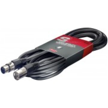 Speakon kabelis, XLR/XLR (m/f), 10 m (33 collas) S