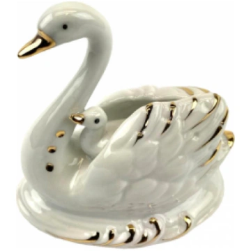 porcelāna figūra gulbji 10cm 38124 4750597381247
