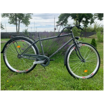 Zeger 28" MALE viena ātruma BLACK velosipēds