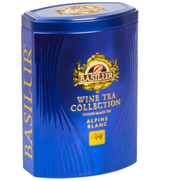 Melnā tēja BASILUR WINE TEA COLLECTION Alpine Blan