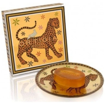 Ortigia Ambra Nera piattino + Sapone 40Gr