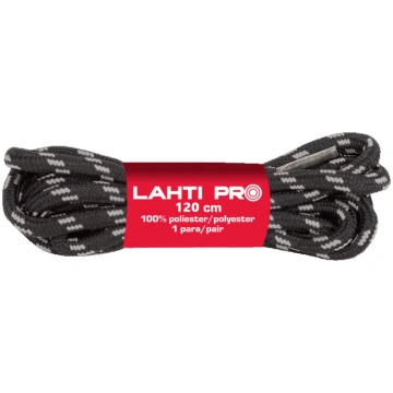 Lahti Kurpju snores apalas 120cm 1paris melns-pele