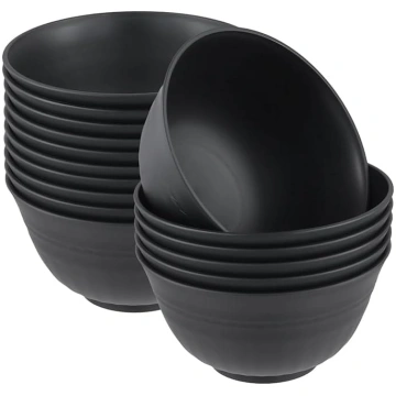 16 gab. plastmasas bļodu komplekts, 680 ml, daudzf