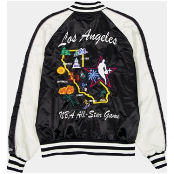 NBA ALL STAR GAME X NEW ERA X ALPHA MA-1 BOMBER JA