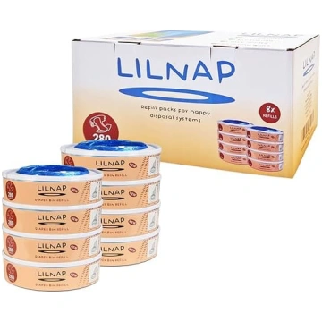 LILNAP – 8 papildināmo kasetņu komplekts, kas piem