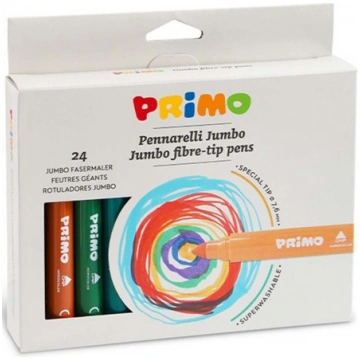 Flomāsteri PRIMO Jumbo, 24 krāsas