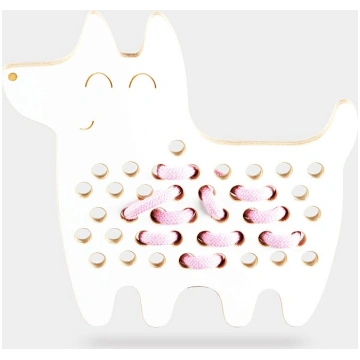 MILIN TOYS Šņorējamā rotaļlieta Oskar the Dog 7830