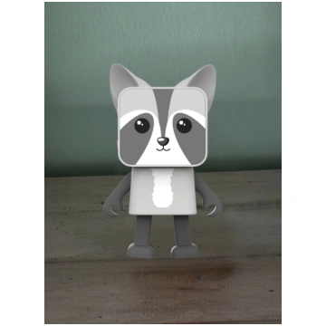 Dancing Wolf Bluetooth Speaker. Small Portable Spe