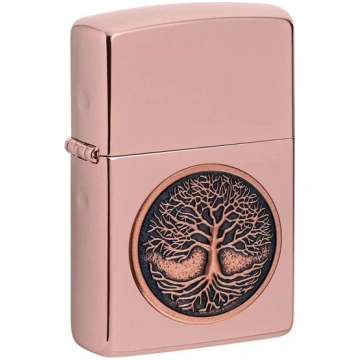 Zippo vējaizturīga šķiltava – dzīvības koka emblēm