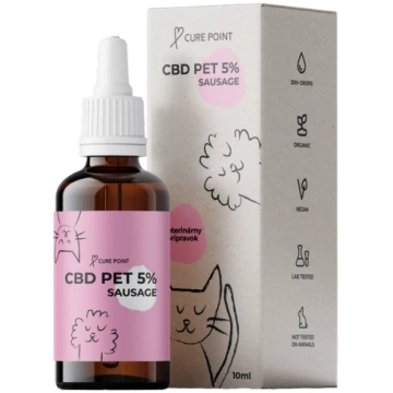 Papildbarība dzīvniekiem – Cure Point, CBD PET 5 %