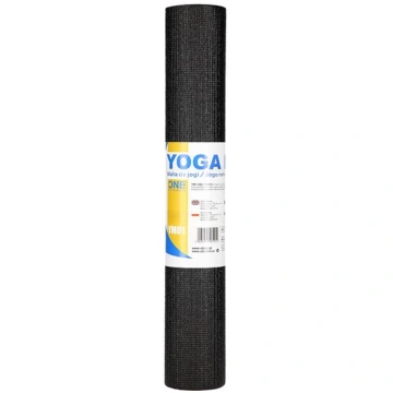 One Fitness YM01 YOGA MAT (melns) 1082456