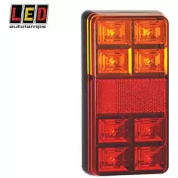 Kombinētais LED aizmugurējais lukturis, 12V LED AU