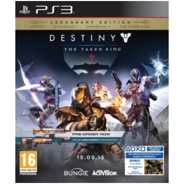 Lietots - PS3 DESTINY THE TAKEN KING LEGENDARY EDI
