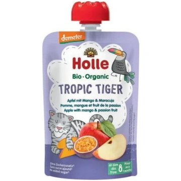 Holle BIO Tropic Tiger ābolu, mango un marakuju bi