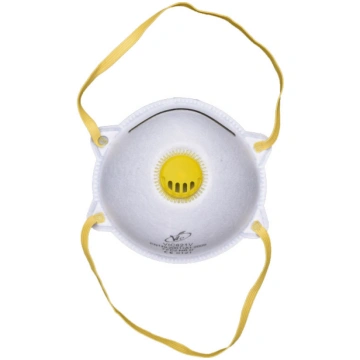 Respirators, ar vārstu VIC821V FFP2, balta krās