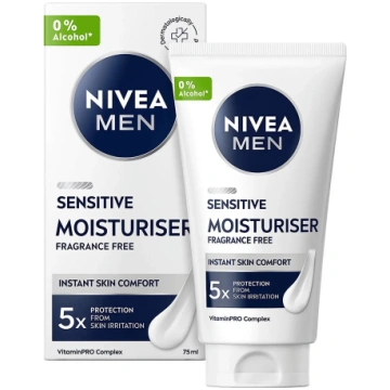 Nivea Men - Sensitive Moisturiser - izmērs 75 ML