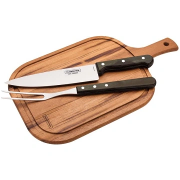 Tramontina Polywood FSC - Knife, Carving Fork and