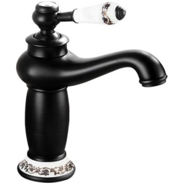 Izlietņu jaucējkrāns Mexen Draco 745400-70, melna 