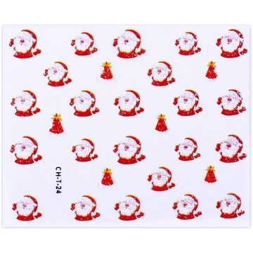 CH.T- 24 - Stickers adesivo per nail art a tema Na