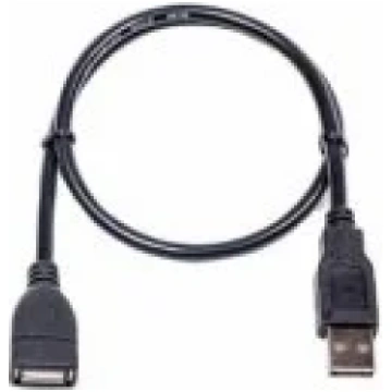 Extra Digital Extension Cable USB-A 2.0 0.5m black