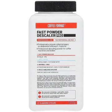 Mēslu noņemošs pulveris Coffee Format Fast Powder 