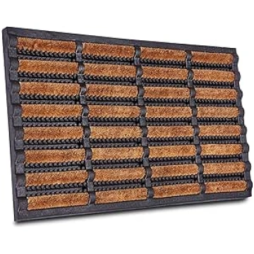 Hanse Home Brushes Coconut and Rubber Doormat 45 x
