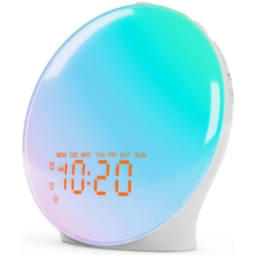 Saullēkta modinātājs Wake Up Light, 17 naktslampiņ