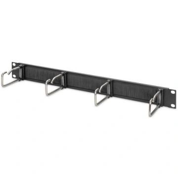 Digitus Steel cable management panel with steel cl