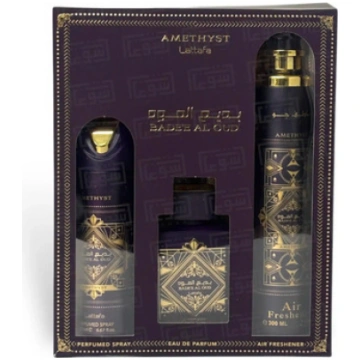 Lattafa Bade"e Al Oud Amethyst Gift set EDP 100 ml