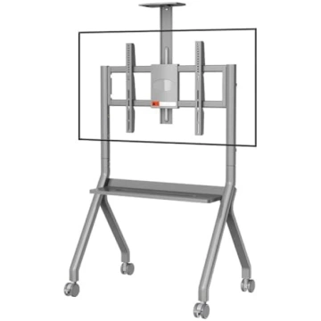 Smart Whiteboard-Ständer mit feststellbaren Rädern