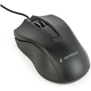 MOUSE USB OPTICAL/BLACK MUS-3B-01 GEMBIRD