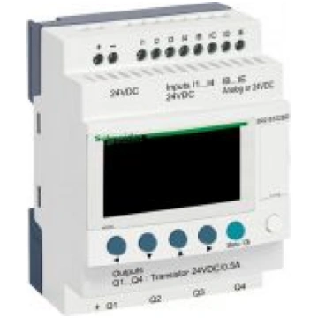 compact smart relay, Zelio Logic SR2 SR3, 12 IO, 2