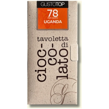Cioccolato Uganda monorigine 78%