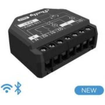 Shelly 2PM Gen3 16A/240VAC Wi-Fi, Bluetooth switch