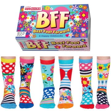 Sock Academy - Zeķu komplekts "BFF: Best Foot Forw